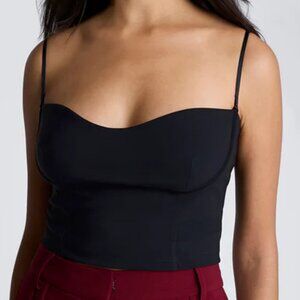 New With Tags Kenneth Cole Bustier Cami in Black Size S